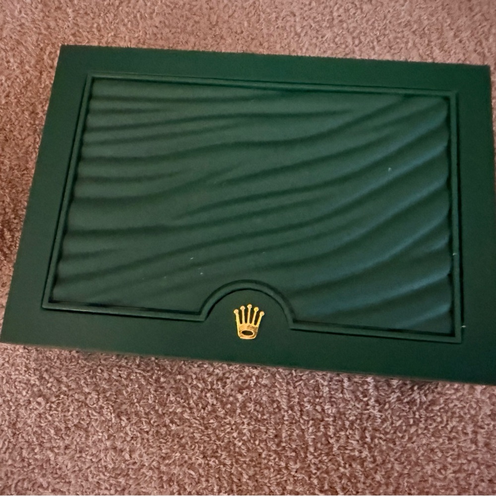 Rolex Green Box with Gold Crown GENEVE SUISSE 3914102